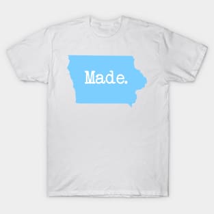 Iowa Made IA Blue T-Shirt